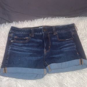 American Eagle Denim Midi Shorts